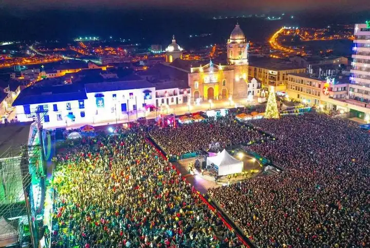 Tunja vive diciembre entre luces, aguinaldos y tradición boyacense