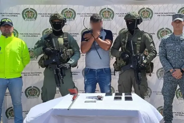 Capturan en Meta a alias “El Viejo”, jefe de “El Costeño” y pieza clave tras el crimen de Miguel Uribe Turbay