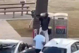 Ahmed al Ahmed se aproxima para desarmar a un atacante durante el tiroteo en Bondi Beach