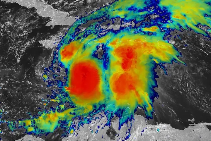 La tormenta tropical Melissa amenaza el Caribe: Colombia monitorea acercamiento y posibles efectos