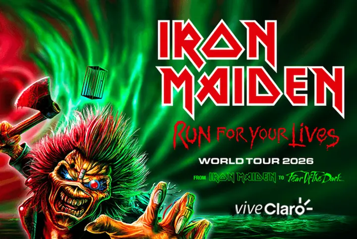Iron Maiden confirma concierto en Bogotá para octubre de 2026
