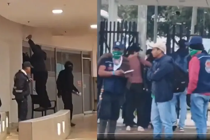 Manifestantes ocupan hoy sedes del Estado en Bogotá: el Ministerio de Vivienda y el centro comercial San Martín entre los tomados